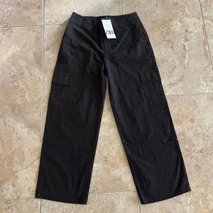 Zara Black Cargo Pants